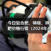 今日复合肥、磷铵、钾肥价格行情(2024年4月9日)(图2) 今日复合肥、磷铵、钾肥价格行情(2024年4月9日)(图2)