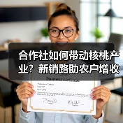 合作社如何带动核桃产业?新销路助农户增收(图4) 合作社如何带动核桃产业?新销路助农户增收(图4)