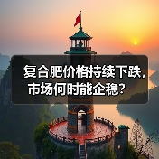 复合肥价格持续下跌,市场何时能企稳?(图1) 复合肥价格持续下跌,市场何时能企稳?(图1)