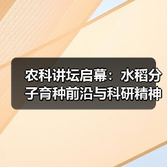 如何突破水稻育种瓶颈?李家洋院士揭秘核心科技-辰飞雨绿源新宇 如何突破水稻育种瓶颈?李家洋院士揭秘核心科技-辰飞雨绿源新宇