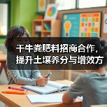 干牛粪肥料招商合作，提升土壤养分与增效方法解析（图1）