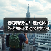 春游新玩法!现代乡村旅游如何带动乡村经济发展?(图3) 春游新玩法!现代乡村旅游如何带动乡村经济发展?(图3)