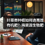 叶菜类种植如何选高效有机肥？海资源生物肥施优露助增产（图1）