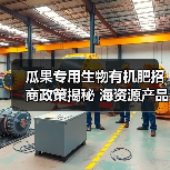 瓜果专用生物有机肥招商政策揭秘 海资源产品如何助力农业升级（图3）