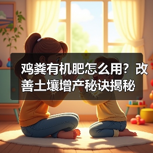 鸡粪有机肥怎么用？改善土壤增产秘诀揭秘（图1）