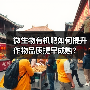 微生物有机肥如何提升作物品质提早成熟？（图1）