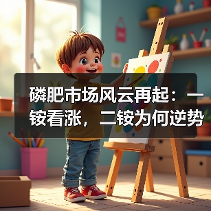 磷肥市场风云再起：一铵看涨，二铵为何逆势下调？（图1）