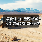 氯化钾进口量锐减36.76% 硫酸钾出口竟为零？（图2）