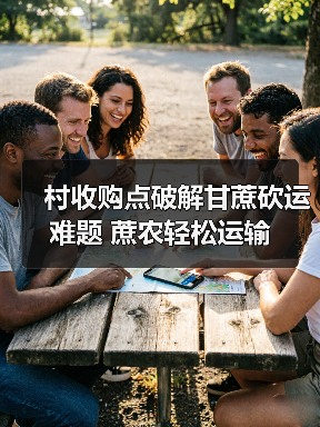 村收购点破解甘蔗砍运难题 蔗农轻松运输(图4) 村收购点破解甘蔗砍运难题 蔗农轻松运输(图4)