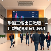 磷酸二铵出口激增!4月数据揭秘背后原因(图1) 磷酸二铵出口激增!4月数据揭秘背后原因(图1)