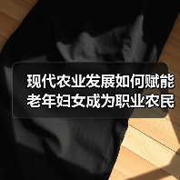 现代农业发展如何赋能老年妇女成为职业农民(图2) 现代农业发展如何赋能老年妇女成为职业农民(图2)