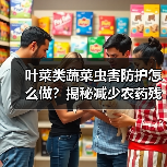 叶菜类蔬菜虫害防护怎么做?揭秘减少农药残留的关键方法(图2) 叶菜类蔬菜虫害防护怎么做?揭秘减少农药残留的关键方法(图2)