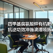 四甲基腐氨酸钾有机肥抗逆功效冲施滴灌喷施如何选？（图4）