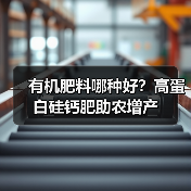 有机肥料哪种好？高蛋白硅钙肥助农增产（图1）