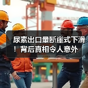 尿素出口量断崖式下滑！背后真相令人意外（图1）
