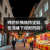 钾肥价格维持坚挺,惜售情绪下何时回调?(图3) 钾肥价格维持坚挺,惜售情绪下何时回调?(图3)