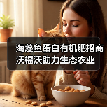 海藻鱼蛋白有机肥招商 沃福沃助力生态农业（图1）