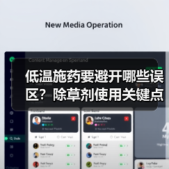 低温施药要避开哪些误区?除草剂使用关键点解析(图3) 低温施药要避开哪些误区?除草剂使用关键点解析(图3)