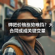 钾肥价格涨势难挡?大合同或成关键变量(图1) 钾肥价格涨势难挡?大合同或成关键变量(图1)
