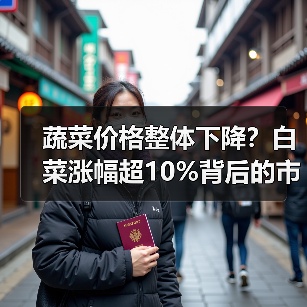 蔬菜价格整体下降？白菜涨幅超10%背后的市场行情分析（图1）