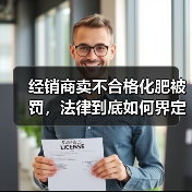 经销商卖不合格化肥被罚,法律到底如何界定责任?(图3) 经销商卖不合格化肥被罚,法律到底如何界定责任?(图3)