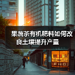 果蔬茶有机肥料如何改良土壤提升产量（图4）