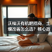 沃福沃有机肥招商,土壤改善怎么选?核心政策解析(图2) 沃福沃有机肥招商,土壤改善怎么选?核心政策解析(图2)