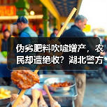 伪劣肥料吹嘘增产,农民却遭绝收?湖北警方破获140万大案(图1) 伪劣肥料吹嘘增产,农民却遭绝收?湖北警方破获140万大案(图1)