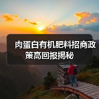 肉蛋白有机肥料招商政策高回报揭秘(图3) 肉蛋白有机肥料招商政策高回报揭秘(图3)