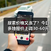 尿素价格又涨了?今日多地报价上调30-60元!(图1) 尿素价格又涨了?今日多地报价上调30-60元!(图1)