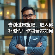 告别过量施肥,进入微补时代!作物营养如何平衡?(图1) 告别过量施肥,进入微补时代!作物营养如何平衡?(图1)