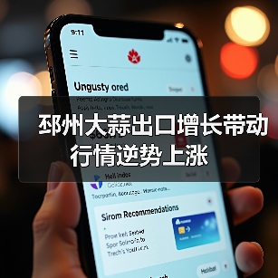邳州大蒜出口增长带动行情逆势上涨(图1) 邳州大蒜出口增长带动行情逆势上涨(图1)