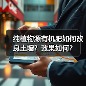 纯植物源有机肥如何改良土壤?效果如何?(图2) 纯植物源有机肥如何改良土壤?效果如何?(图2)