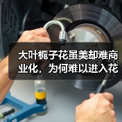 大叶栀子花虽美却难商业化,为何难以进入花店?(图3) 大叶栀子花虽美却难商业化,为何难以进入花店?(图3)