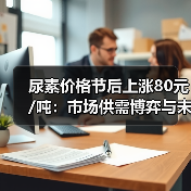尿素价格节后上涨80元/吨:市场供需博弈与未来趋势解析(图3) 尿素价格节后上涨80元/吨:市场供需博弈与未来趋势解析(图3)
