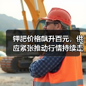 钾肥价格飙升百元,供应紧张推动行情持续走高(图4) 钾肥价格飙升百元,供应紧张推动行情持续走高(图4)