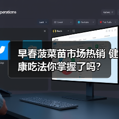 早春菠菜苗市场热销 健康吃法你掌握了吗？（图3）