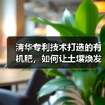 清华专利技术打造的有机肥,如何让土壤焕发生机?(图1) 清华专利技术打造的有机肥,如何让土壤焕发生机?(图1)