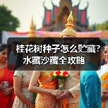 桂花树种子怎么贮藏?水藏沙藏全攻略(图2) 桂花树种子怎么贮藏?水藏沙藏全攻略(图2)