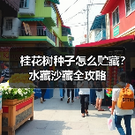 桂花树种子怎么贮藏?水藏沙藏全攻略(图1) 桂花树种子怎么贮藏?水藏沙藏全攻略(图1)
