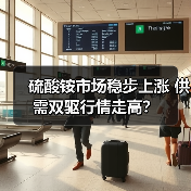 硫酸铵市场稳步上涨 供需双驱行情走高?(图2) 硫酸铵市场稳步上涨 供需双驱行情走高?(图2)