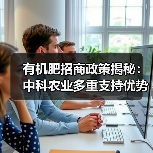 有机肥招商政策揭秘:中科农业多重支持优势(图4) 有机肥招商政策揭秘:中科农业多重支持优势(图4)