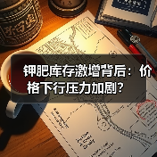 钾肥库存激增背后:价格下行压力加剧?(图2) 钾肥库存激增背后:价格下行压力加剧?(图2)