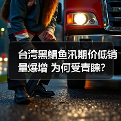 台湾黑鲳鱼汛期价低销量爆增 为何受青睐?(图3) 台湾黑鲳鱼汛期价低销量爆增 为何受青睐?(图3)