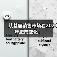 从基层销售市场看2024年肥市变化!(图1) 从基层销售市场看2024年肥市变化!(图1)