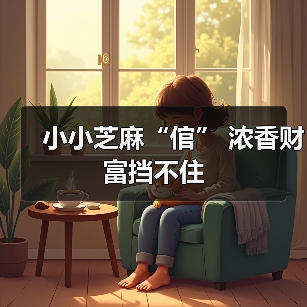 小小芝麻“倌” 浓香财富挡不住(图1) 小小芝麻“倌” 浓香财富挡不住(图1)
