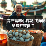 高产营养小鹌鹑 飞向网络敲开致富门(图1) 高产营养小鹌鹑 飞向网络敲开致富门(图1)