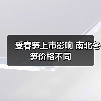 受春笋上市影响 南北冬笋价格不同（图4）