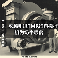 农场引进TMR饲料搅拌机为奶牛喂食(图1) 农场引进TMR饲料搅拌机为奶牛喂食(图1)