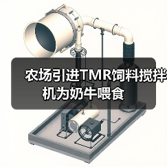 农场引进TMR饲料搅拌机为奶牛喂食(图4) 农场引进TMR饲料搅拌机为奶牛喂食(图4)
